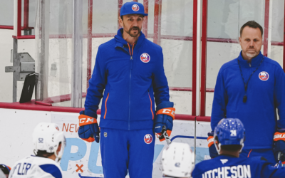 Thompson Takes Charge at Isles Development Camp